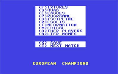 European Champions (Challenge/E&J) - Screenshot - Gameplay Image