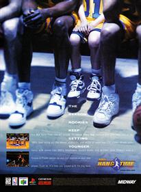 NBA Hangtime - Advertisement Flyer - Front Image