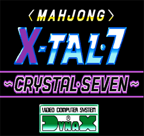 Mahjong X-Tal 7: Crystal Seven - Screenshot - Game Title Image