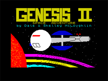 Genesis II - Screenshot - Game Title Image