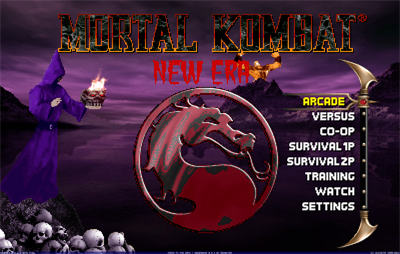 Mortal Kombat: New Era - Screenshot - Game Title Image