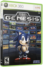 Sonic's Ultimate Genesis Collection - Box - 3D Image