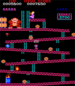 Donkey Kong II: Jumpman Returns - Screenshot - Gameplay Image