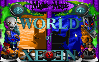Might and Magic: World of Xeen - Screenshot - Game Title Image