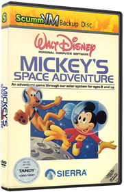 Mickey's Space Adventure - Box - 3D Image