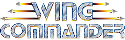Wing Commander: The 3-D Space Combat Simulator - Clear Logo Image