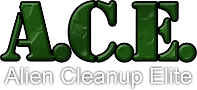 A.C.E.: Alien Cleanup Elite - Clear Logo Image