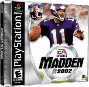 Madden NFL 2002 - Box - 3D Image