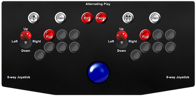 Frenzy - Arcade - Controls Information Image