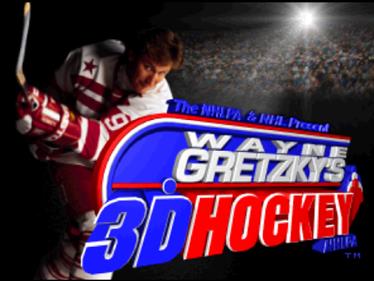 Wayne Gretzky's 3D Hockey - Screenshot - Game Title Image