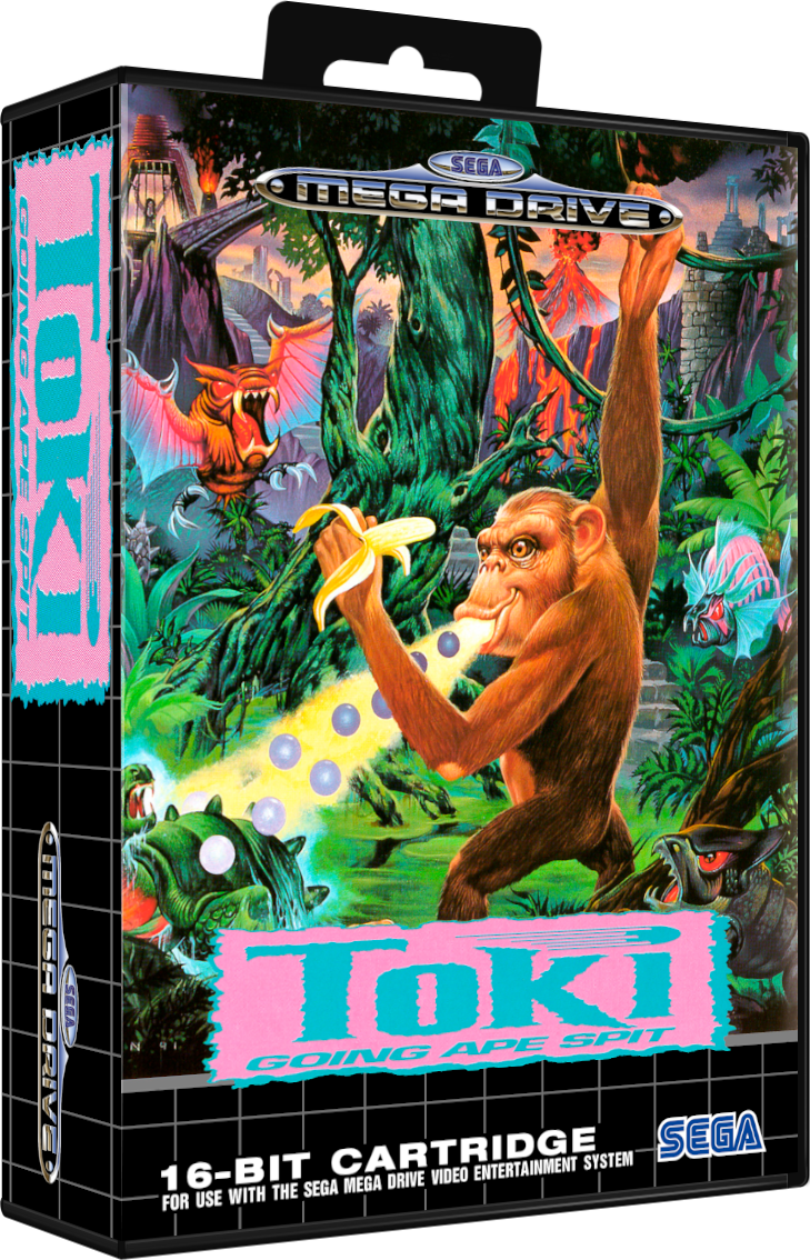 1 Toki Going Ape Spit - Juju - Mega Drive - 1989 