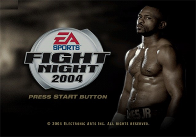 Fight Night 2004 - Screenshot - Game Title Image