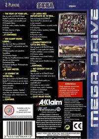 Ultimate Mortal Kombat 3 - Box - Back Image