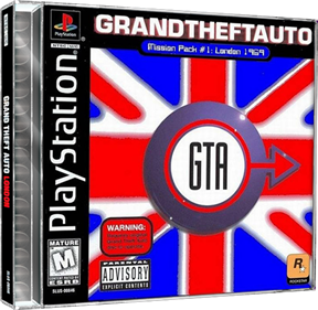 Grand Theft Auto: Mission Pack #1: London 1969 - Box - 3D Image