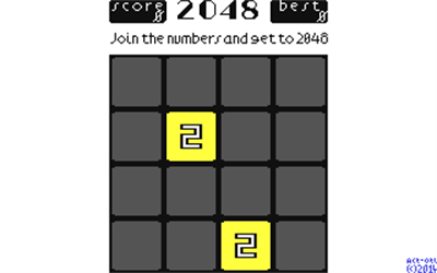 2048 (Johan van den Brande) - Screenshot - Gameplay Image