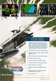 Flight of the Intruder - Advertisement Flyer - Back Image
