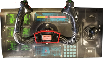 Spy Hunter - Arcade - Control Panel Image