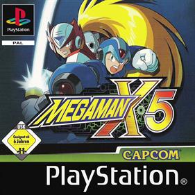 Mega Man X5 - Box - Front Image