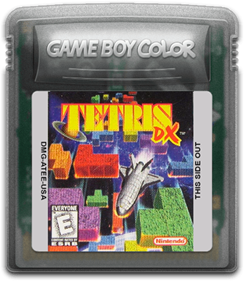 Tetris DX - Fanart - Cart - Front Image