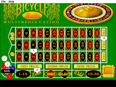 Bicycle Casino: Blackjack, Poker, Baccarat, Roulette - Screenshot - Gameplay Image