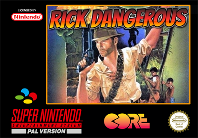 Rick Dangerous - Fanart - Box - Front Image