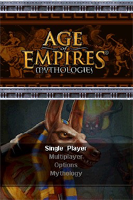 Age of Empires: Mythologies - Screenshot - Game Title Image