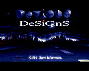 Devious Designs - Screenshot - Game Title Image