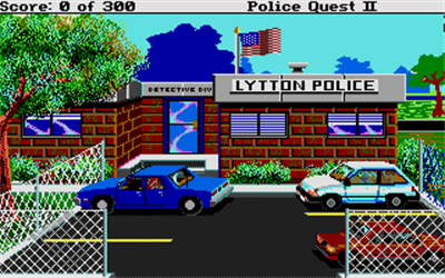 Police Quest 2: The Vengeance - Screenshot - Gameplay Image