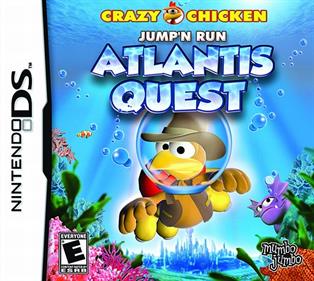 Crazy Chicken: Jump'n Run: Atlantis Quest - Box - Front Image