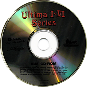 Ultima I-VI Series - Disc Image