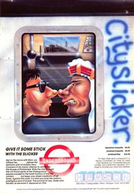 City Slicker - Advertisement Flyer - Front Image