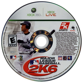 Major League Baseball 2K6 - Disc Image
