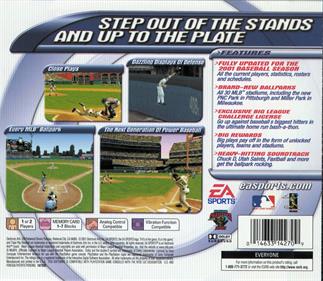 Triple Play Baseball - Box - Back Image