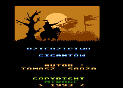 Dziedzictwo Gigantow - Screenshot - Game Title Image