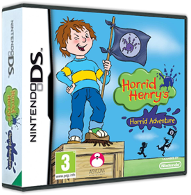 Horrid Henry's Horrid Adventure - Box - 3D Image