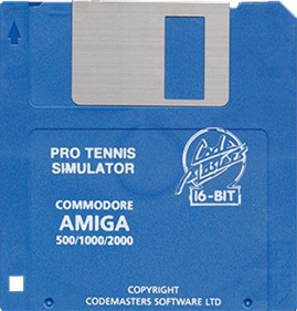 Pro Tennis Simulator - Disc Image
