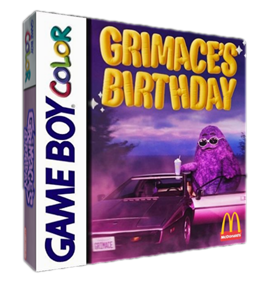 Grimace's Birthday - Box - 3D Image