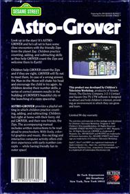 Astro-Grover - Box - Back Image