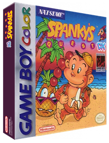 Spanky's Quest DX - Box - 3D Image