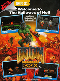 DOOM - Advertisement Flyer - Front Image