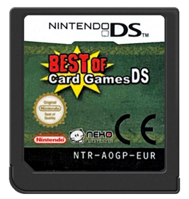 Best of Card Games DS - Cart - Front Image