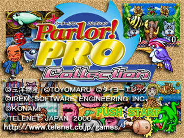 Parlor! Pro Collection - Screenshot - Game Title Image