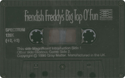 Fiendish Freddy's Big Top O' Fun - Cart - Front Image