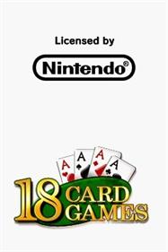 18 Classic Card Games - Screenshot - Game Title Image