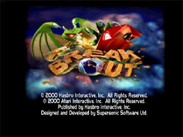 Breakout - Screenshot - Game Title Image