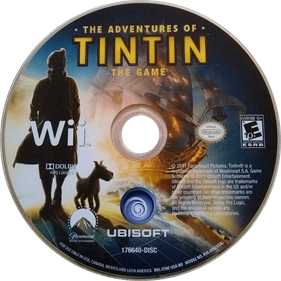 The Adventures of Tintin: The Game - Disc Image