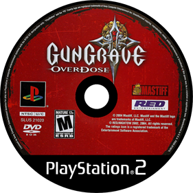 Gungrave: Overdose - Disc Image
