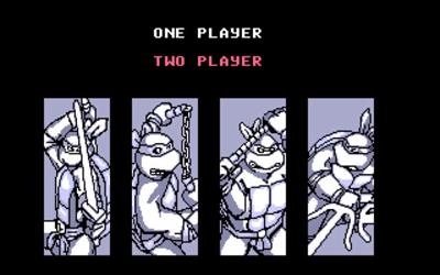 Teenage Mutant Hero Turtles: The Coin-Op! - Screenshot - Game Select Image