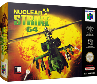 Nuclear Strike 64 - Box - 3D Image