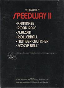 Speedway II - Box - Back Image